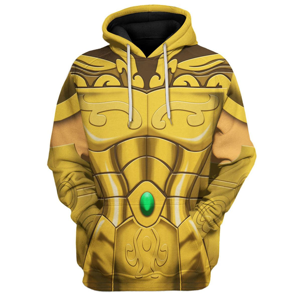 Oodiegang Leo Aiolia Saint Seiya Costume Hoodie Sweatshirt T-Shirt Tracksuit - DucG