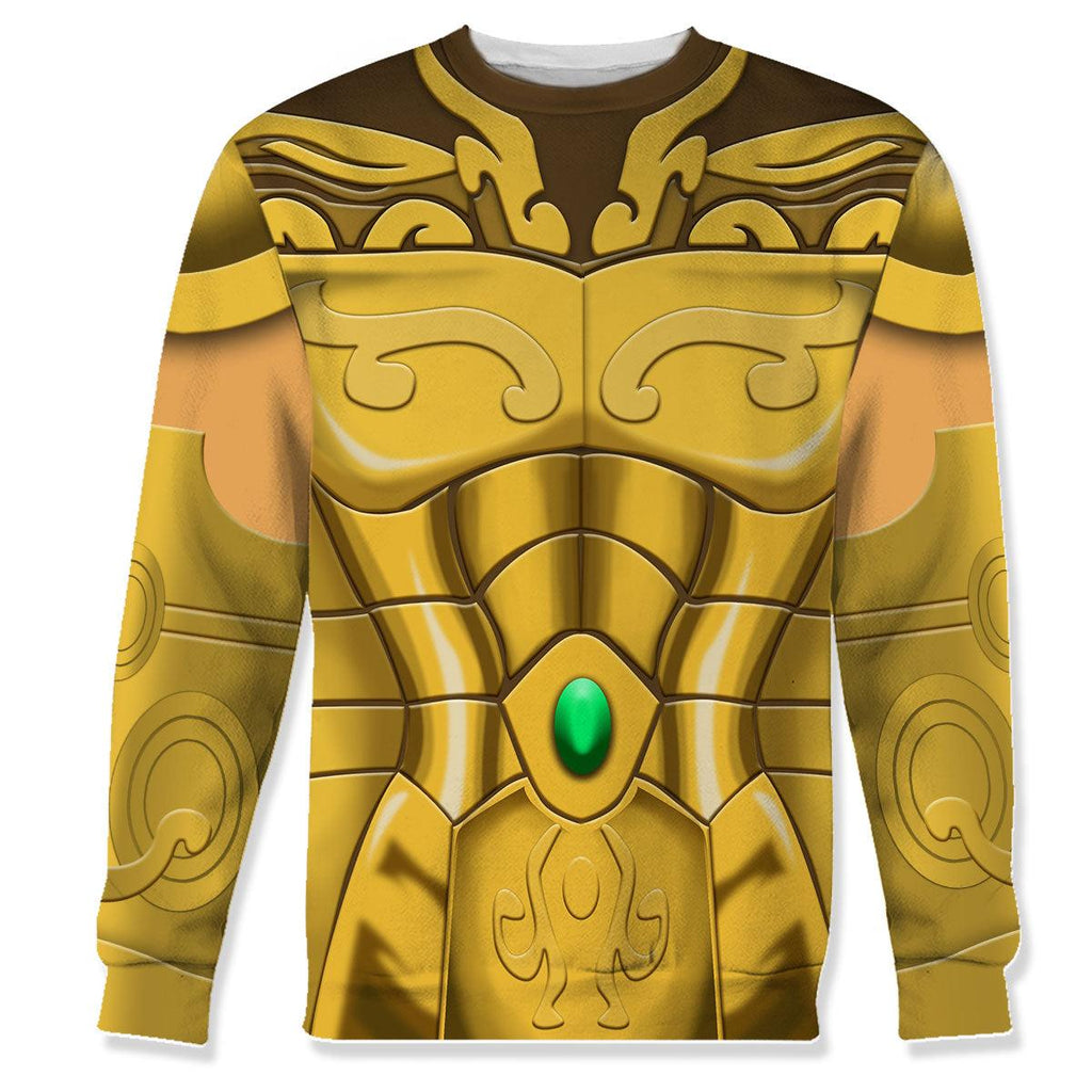 Oodiegang Leo Aiolia Saint Seiya Costume Hoodie Sweatshirt T-Shirt Tracksuit - DucG