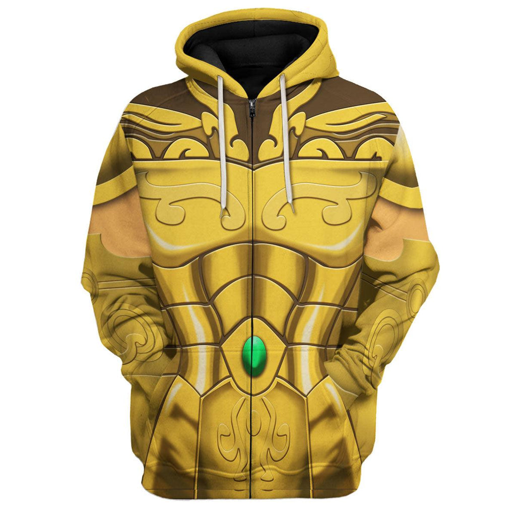 Oodiegang Leo Aiolia Saint Seiya Costume Hoodie Sweatshirt T-Shirt Tracksuit - DucG