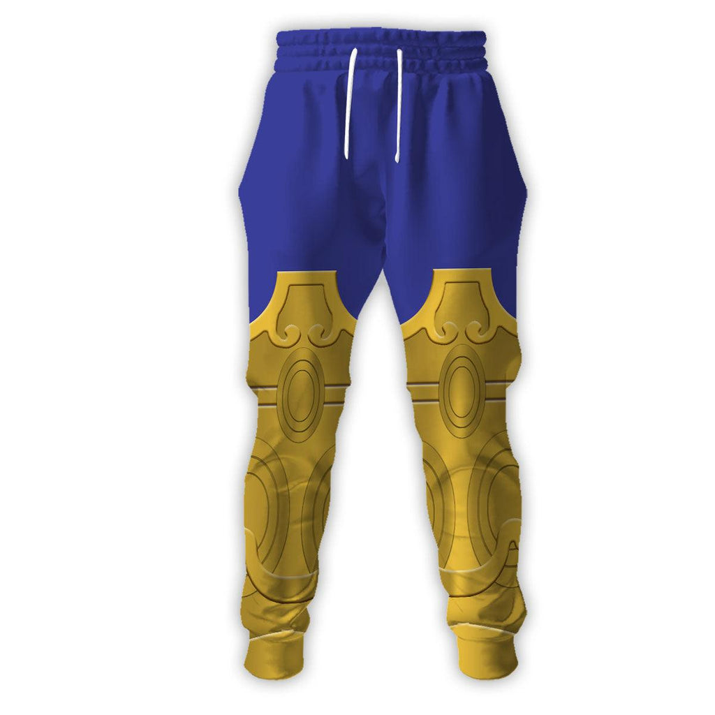 Oodiegang Leo Aiolia Saint Seiya Costume Hoodie Sweatshirt T-Shirt Tracksuit - DucG