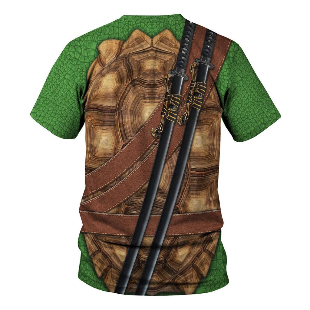 OodieGang Leonardo Ninja Turtles Costume Hoodie Sweatshirt T-Shirt ZipHoodie Sweatpants - OodieGang.com