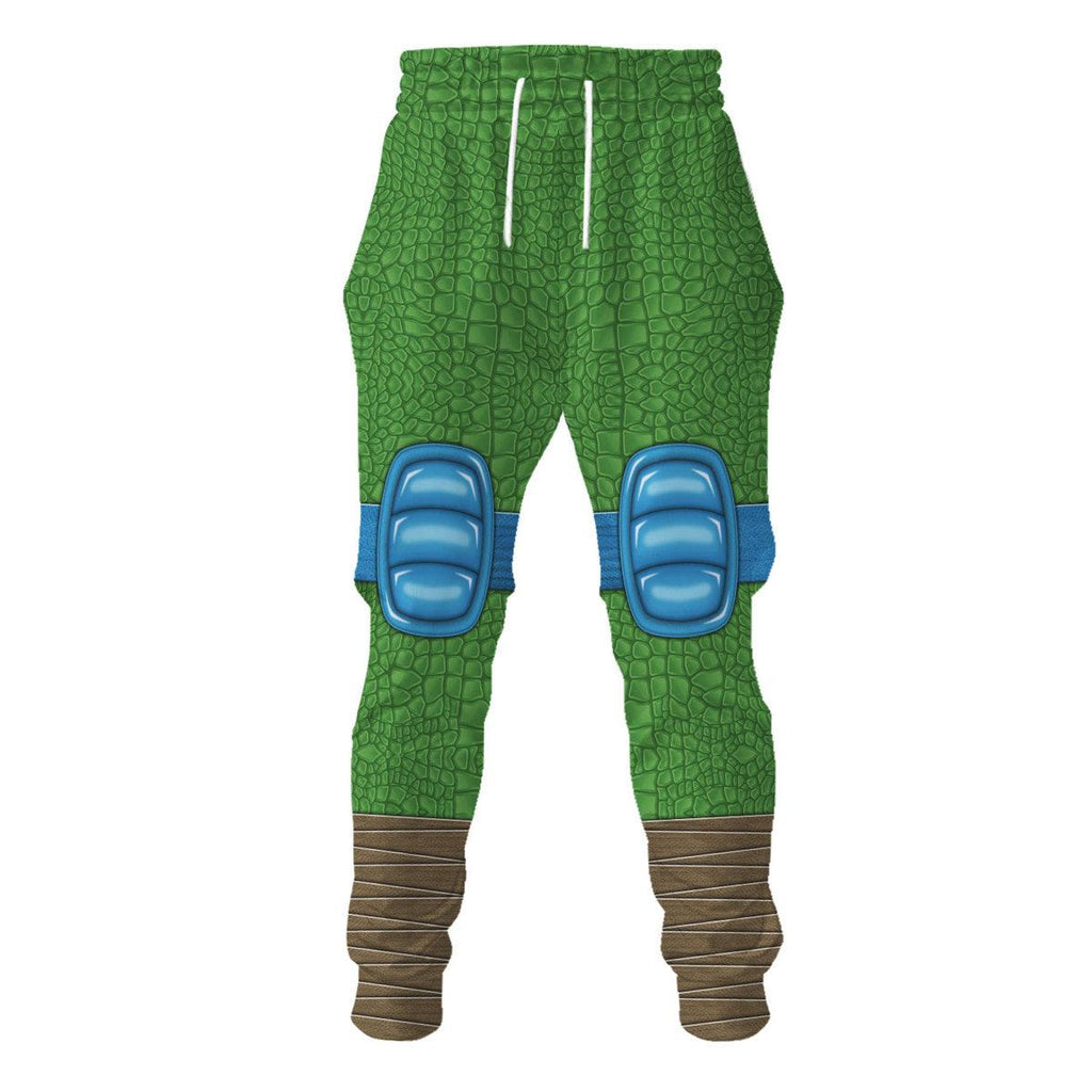 OodieGang Leonardo Ninja Turtles Costume Hoodie Sweatshirt T-Shirt ZipHoodie Sweatpants - OodieGang.com