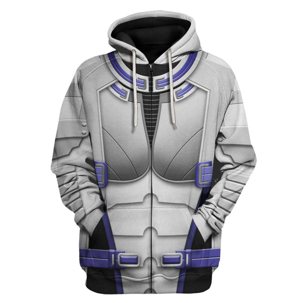 OodieGang Liara T'Soni Hoodie Sweatshirt T-shirt Sweatpants Outfit Cosplay Costumes - OodieGang.com