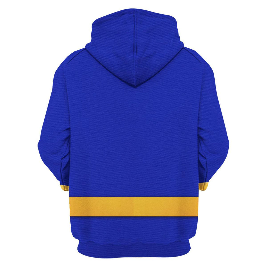 OodieGang Lightspeed Blue Ranger Hoodies Sweatshirt T-shirt Sweatpants Hawaiian Tracksuit - OodieGang.com