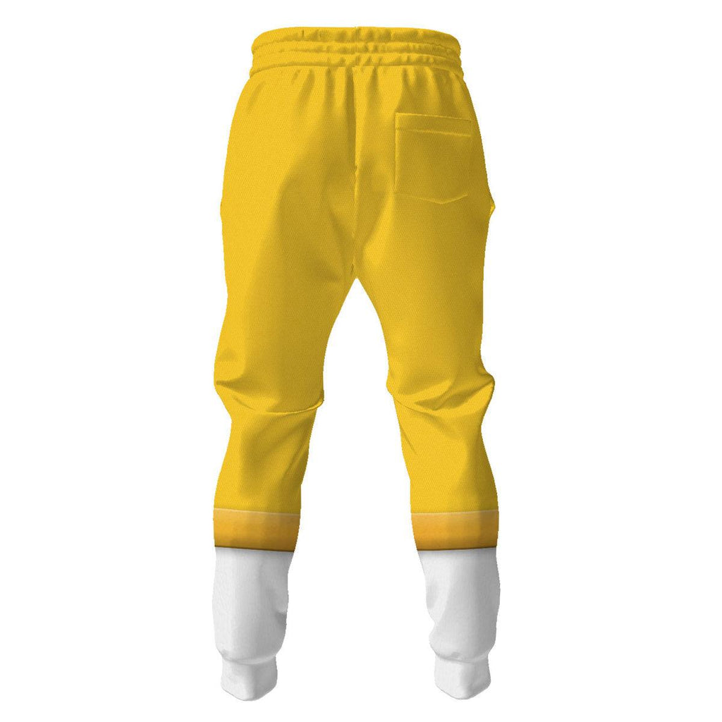 OodieGang Lightspeed Yellow Ranger Hoodies Sweatshirt T-shirt Sweatpants Hawaiian Tracksuit - OodieGang.com