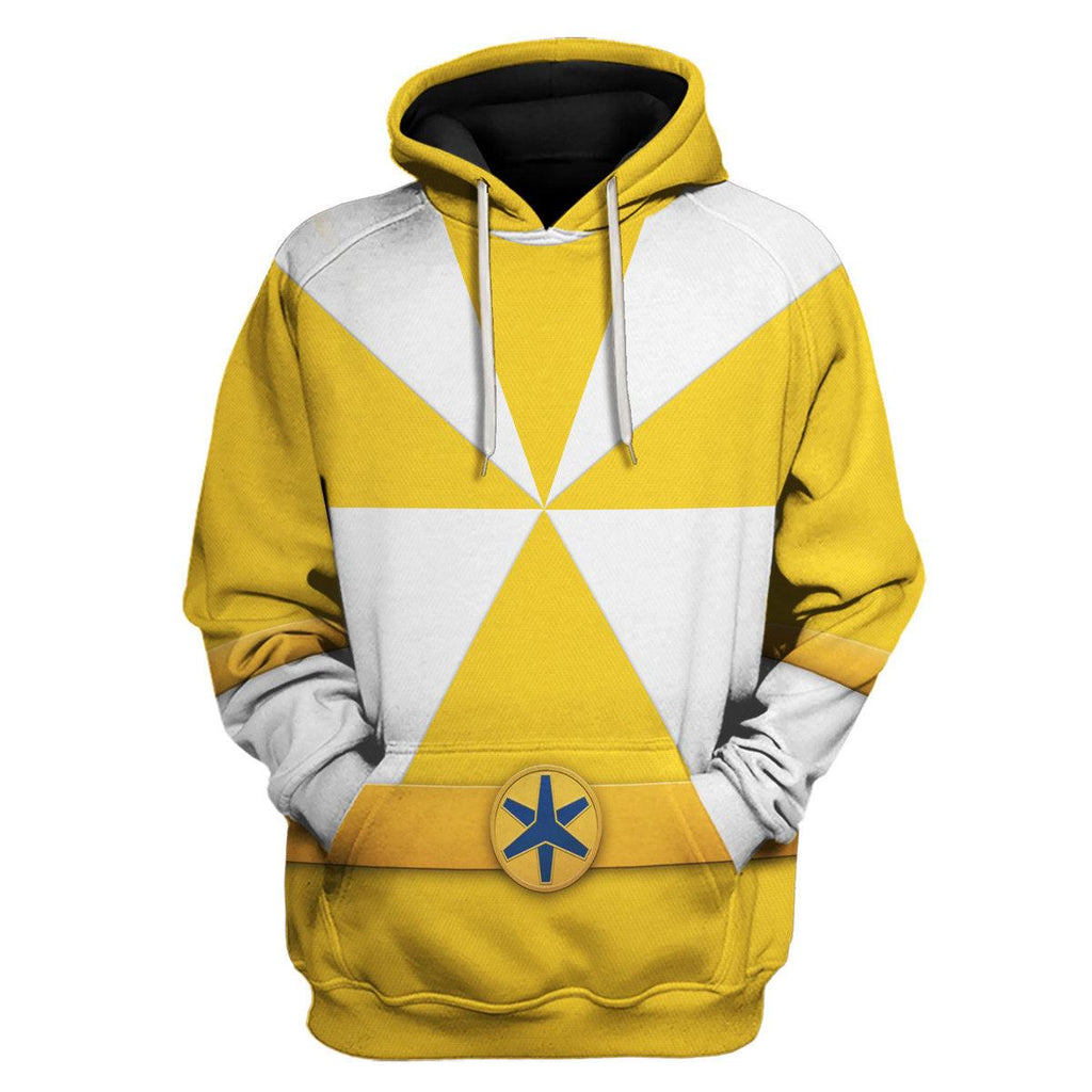 OodieGang Lightspeed Yellow Ranger Hoodies Sweatshirt T-shirt Sweatpants Hawaiian Tracksuit - OodieGang.com