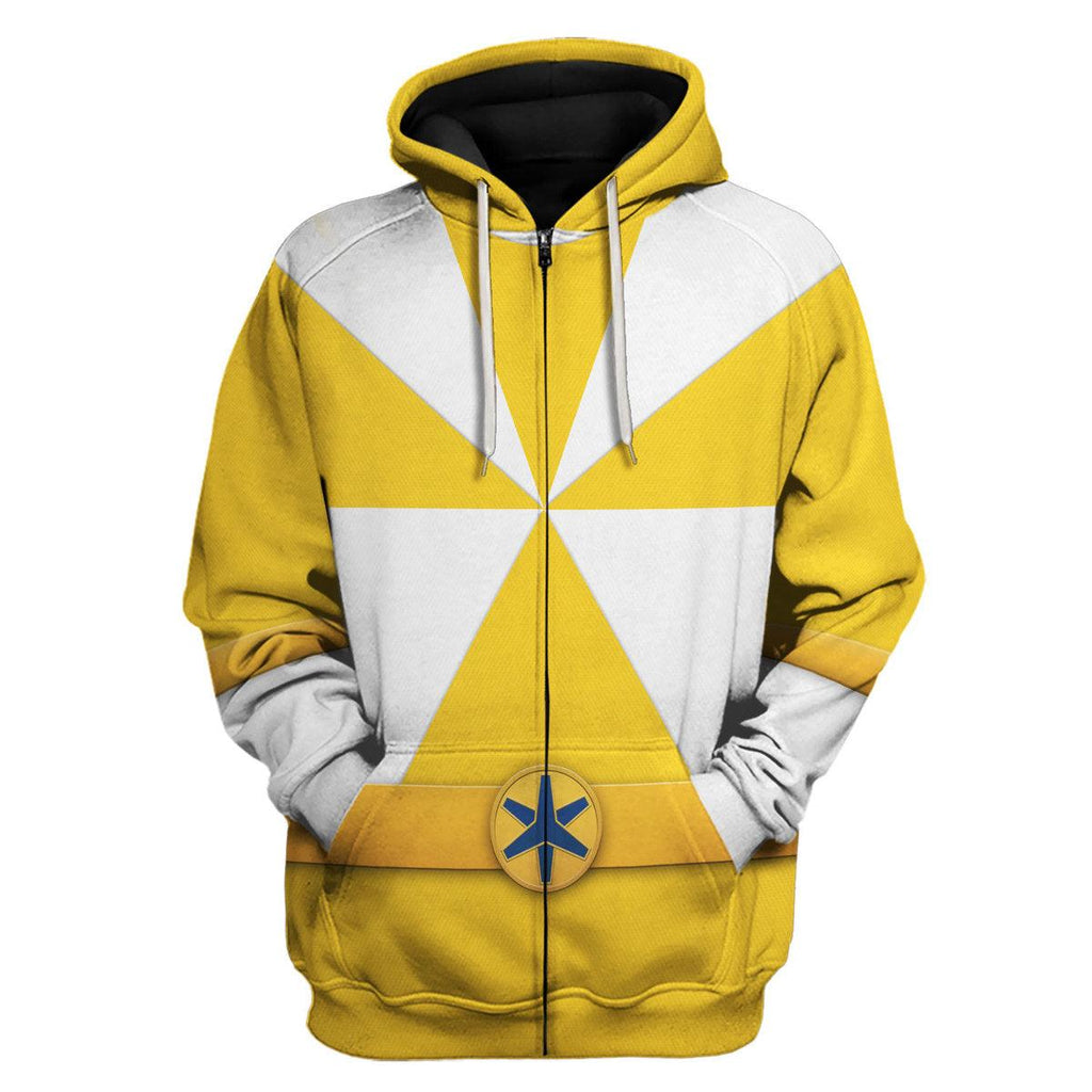 OodieGang Lightspeed Yellow Ranger Hoodies Sweatshirt T-shirt Sweatpants Hawaiian Tracksuit - OodieGang.com