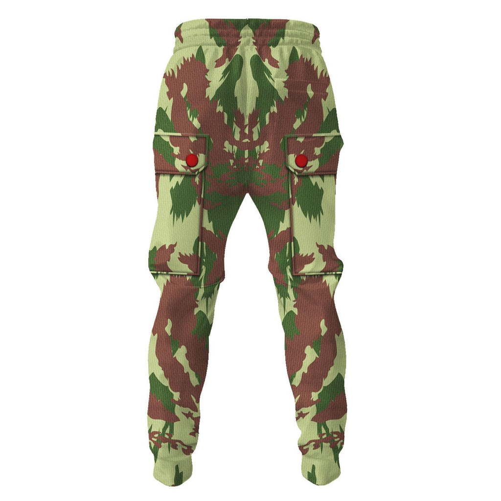 OodieGang Lizard (Camouflage) Post War Costume Hoodie Sweatshirt T-Shirt Tracksuit - OodieGang.com