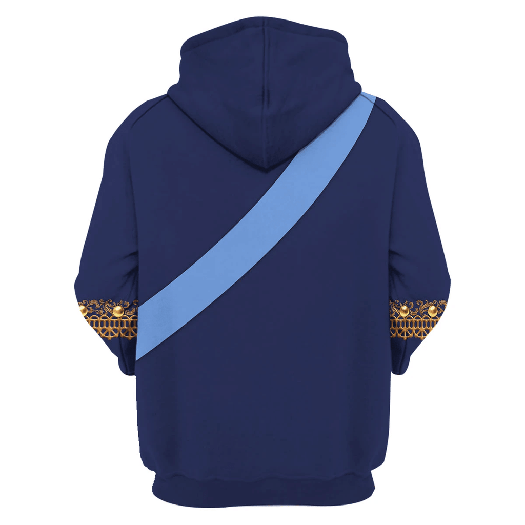 OodieGang Louis XV of France Costume Hoodie Sweatshirt T-Shirt Tracksuit - OodieGang.com