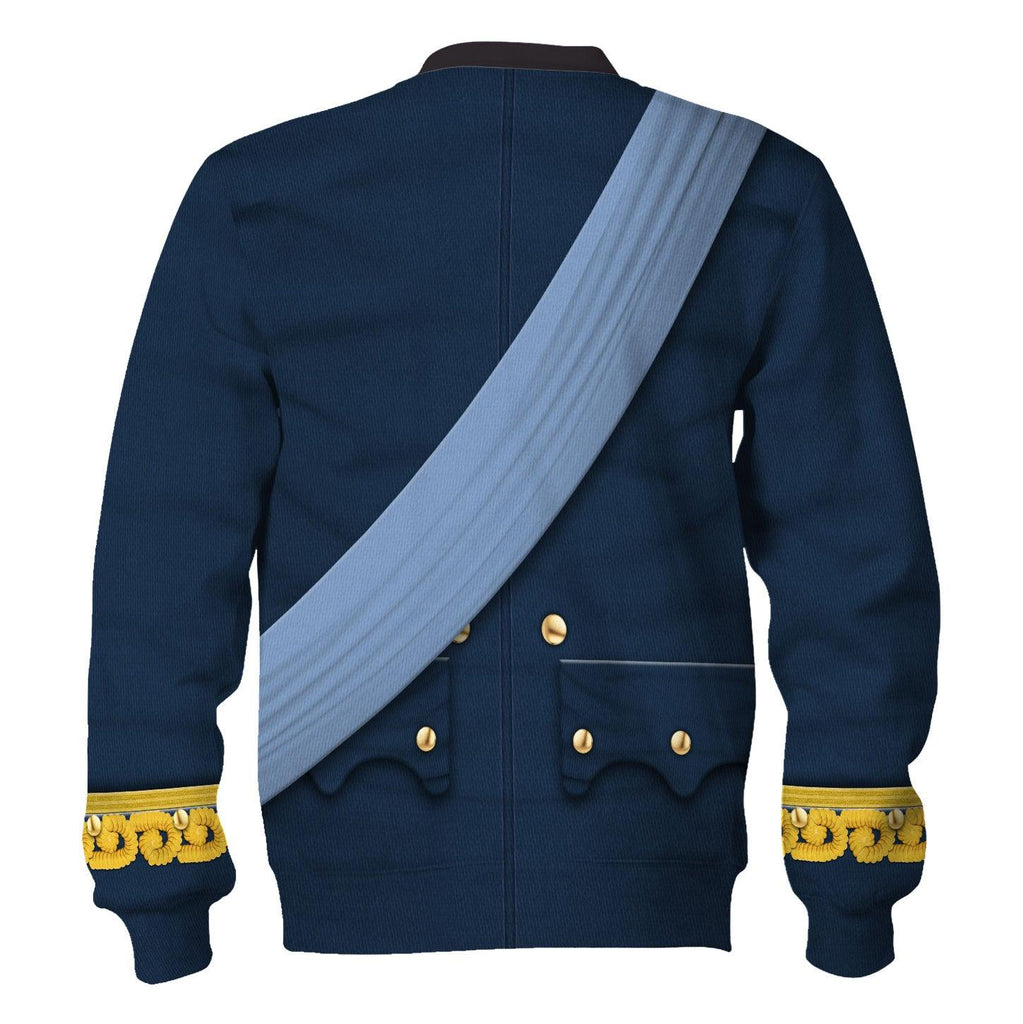 Oodiegang Louis XV of France In 1763 Uniform All Over Print Hoodie Sweatshirt T-Shirt Tracksuit - Oodiegang.com