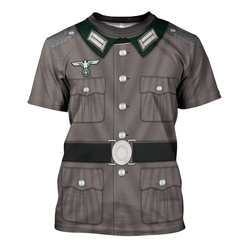 OodieGang M40 Tunic German Army Heer World War II Costume Hoodie Sweatshirt T-Shirt Tracksuit - OodieGang.com