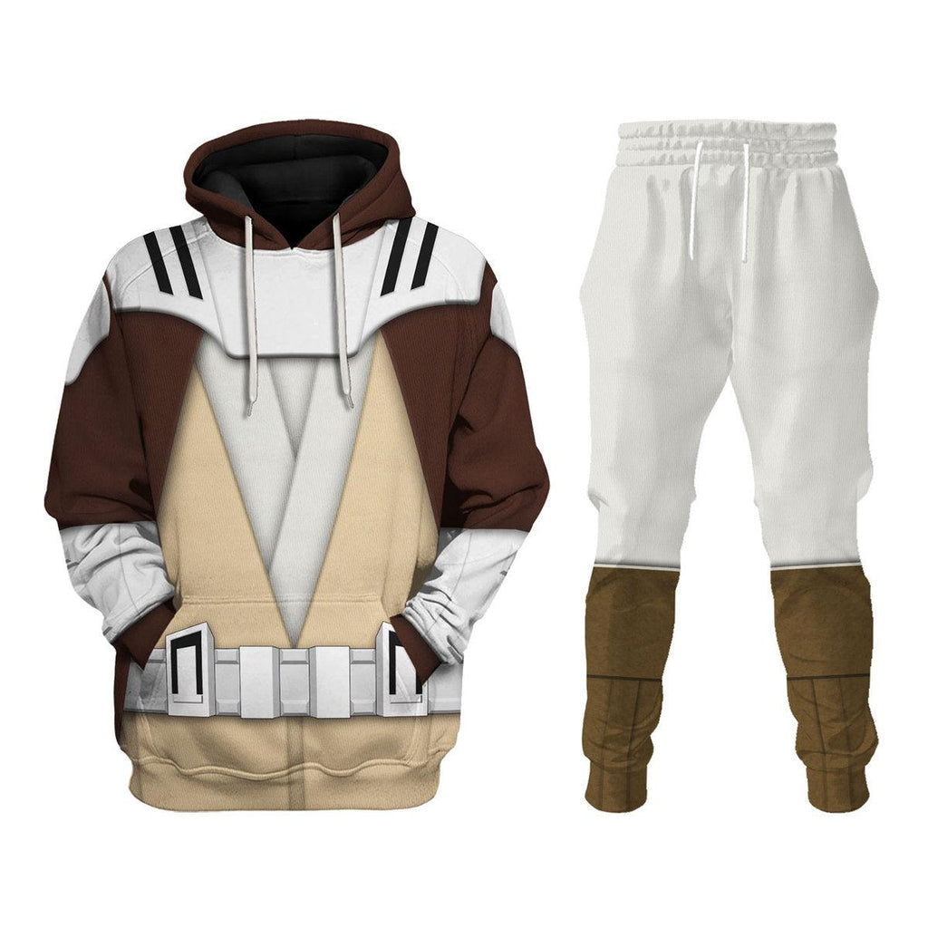 OodieGang Mace Windu's Jedi Robes Costume Hoodie Sweatshirt T-Shirt Sweatpants - OodieGang.com