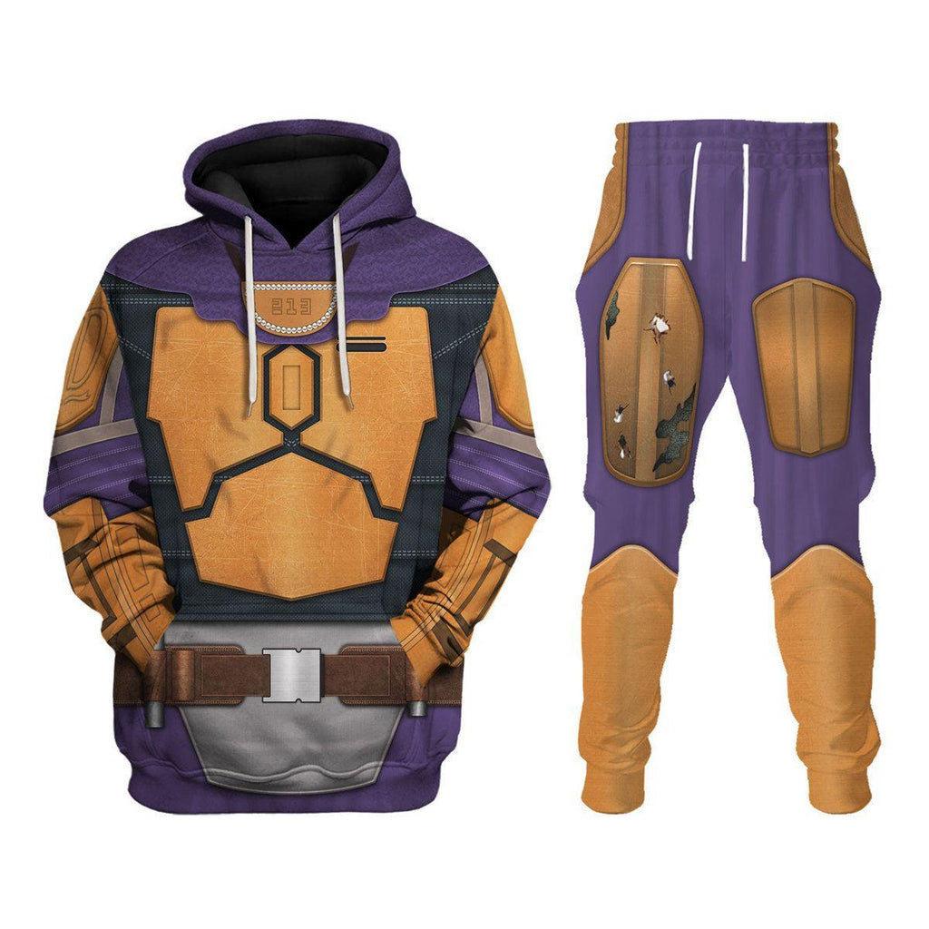 OodieGang Mandalorian SD Costume Hoodie Sweatshirt T-Shirt Sweatpants - OodieGang.com