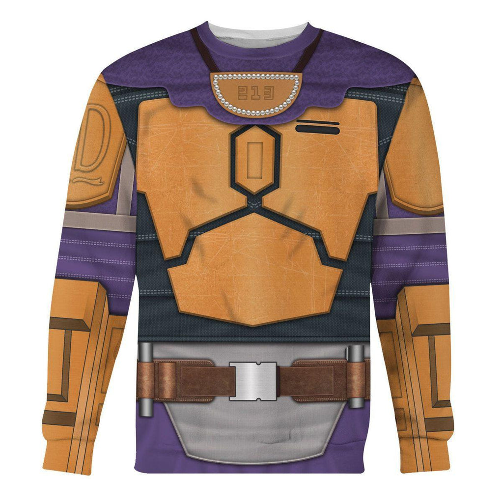 OodieGang Mandalorian SD Costume Hoodie Sweatshirt T-Shirt Sweatpants - OodieGang.com