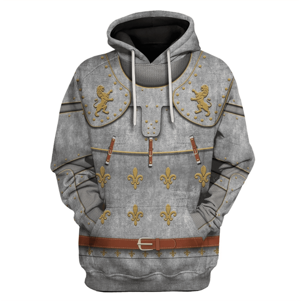 OodieGang Medieval Suit of Armor Costume Hoodie Sweatshirt T-Shirt Tracksuit - OodieGang.com