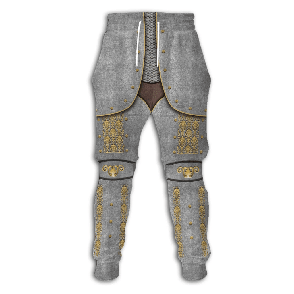 OodieGang Medieval Suit of Armor Costume Hoodie Sweatshirt T-Shirt Tracksuit - OodieGang.com