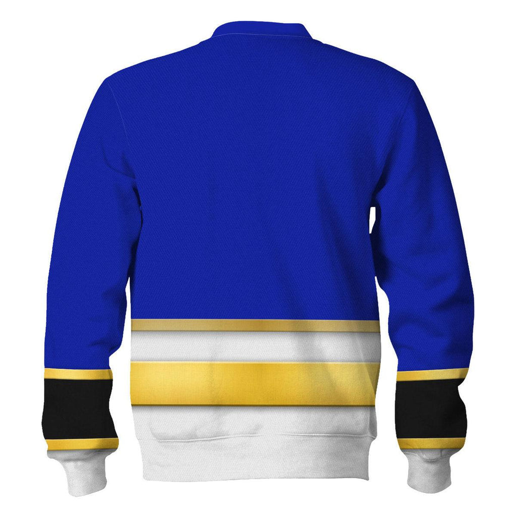 OodieGang Megaforce Blue Ranger Hoodies Sweatshirt T-shirt Hawaiian Sweatpants - OodieGang.com