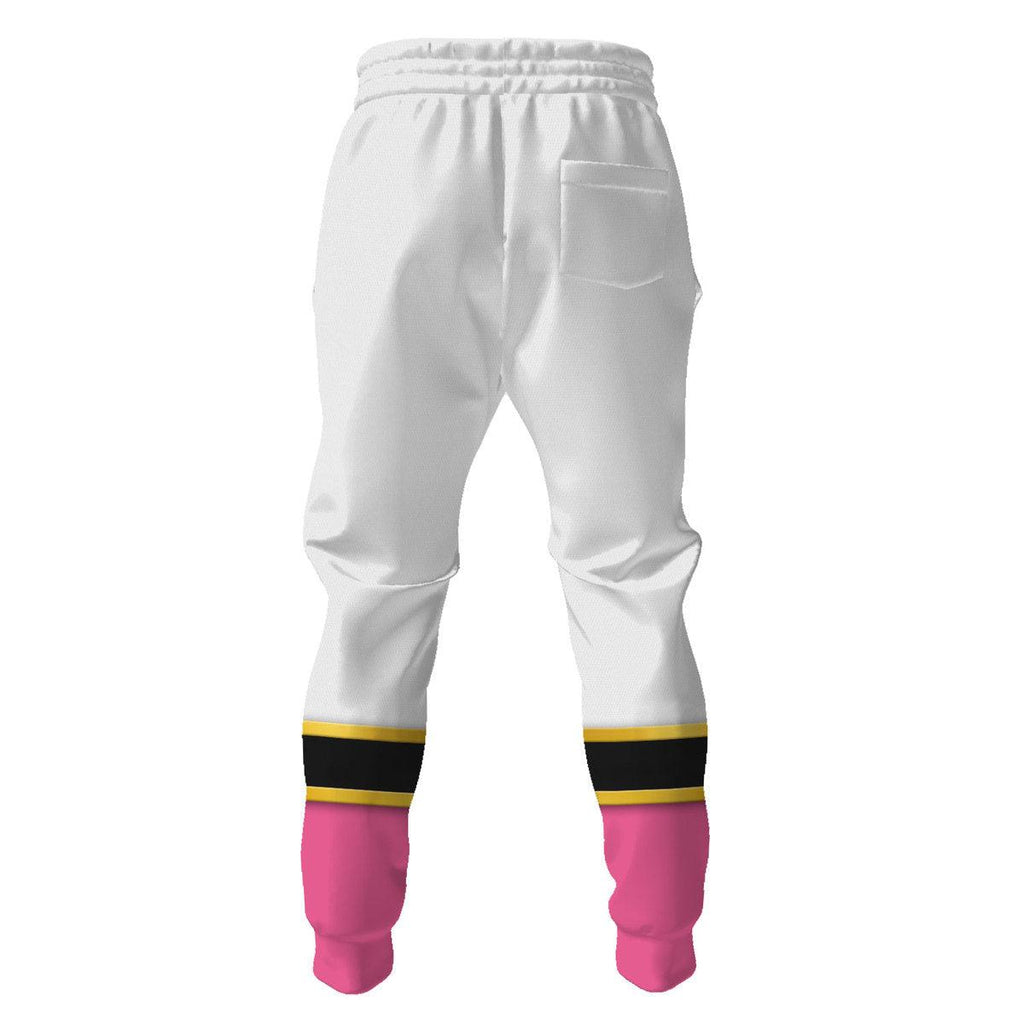 OodieGang Megaforce Pink Ranger Hoodies Sweatshirt T-shirt Hawaiian Sweatpants - OodieGang.com