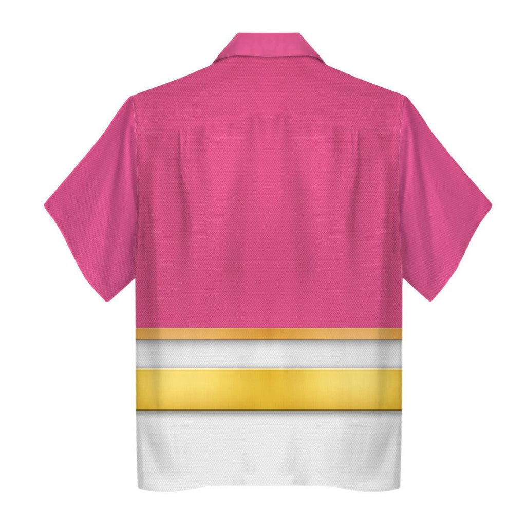 OodieGang Megaforce Pink Ranger Hoodies Sweatshirt T-shirt Hawaiian Sweatpants - OodieGang.com