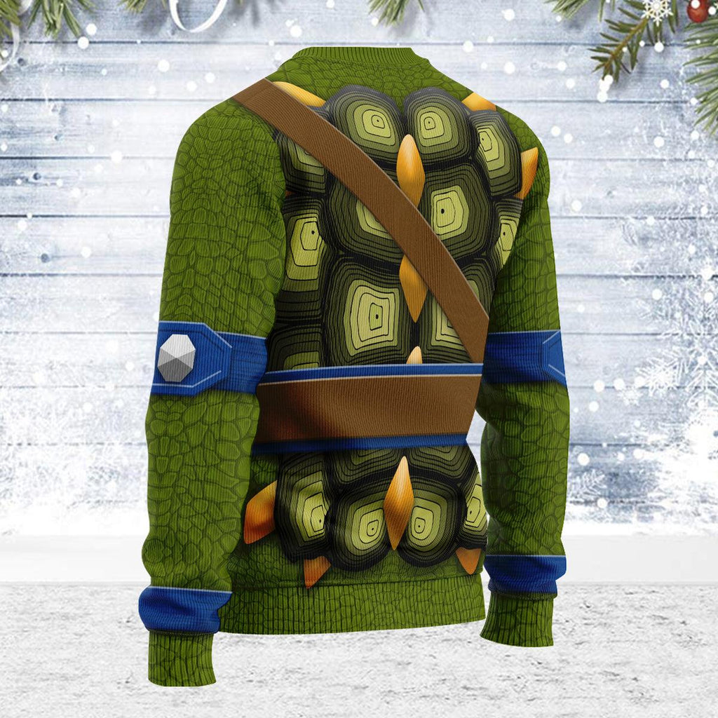 OodieGang Merry Christmas Leonardo Unisex Wool Sweater - OodieGang.com