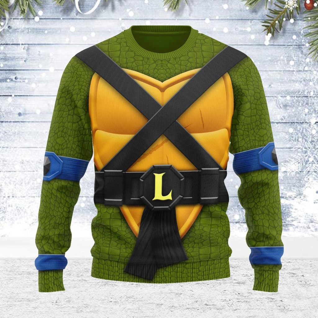 OodieGang Merry Christmas Ultimates! Leonardo Unisex Wool Sweater - OodieGang.com