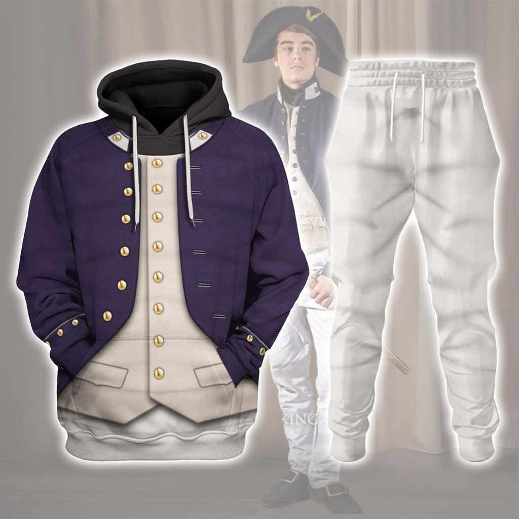 Oodiegang Midshipman-1806 Uniform All Over Print Hoodie Sweatshirt T-Shirt Tracksuit - DucG