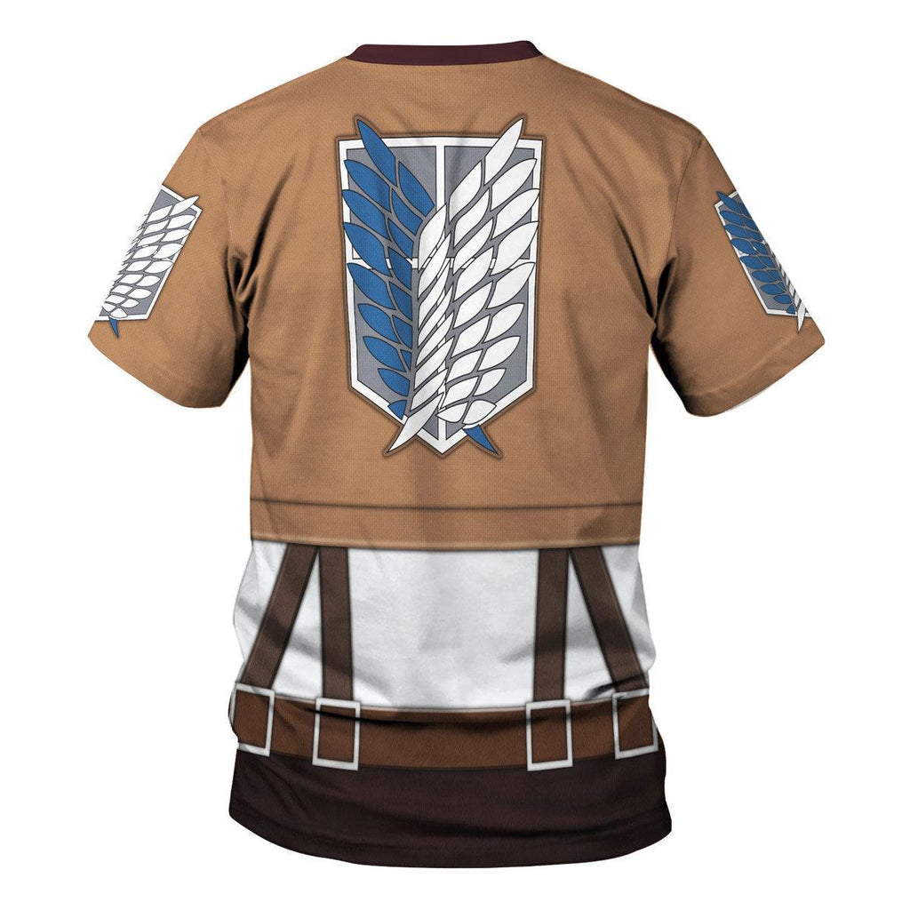 OodieGang Mikasa Ackerman Costume Hoodie Sweatshirt T-Shirt Sweatpants - OodieGang.com