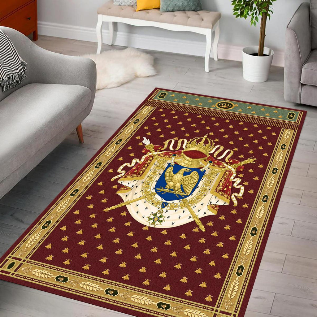 Oodiegang Napoleon Coat Of Arm Rug - Oodiegang.com