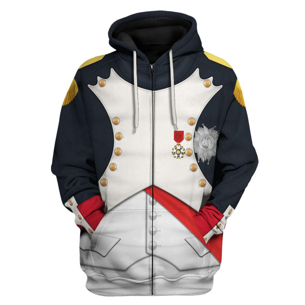 Oodiegang Napoleon I In His Grenadier Uniform All Over Print Hoodie Sweatshirt T-Shirt Tracksuit - Oodiegang.com