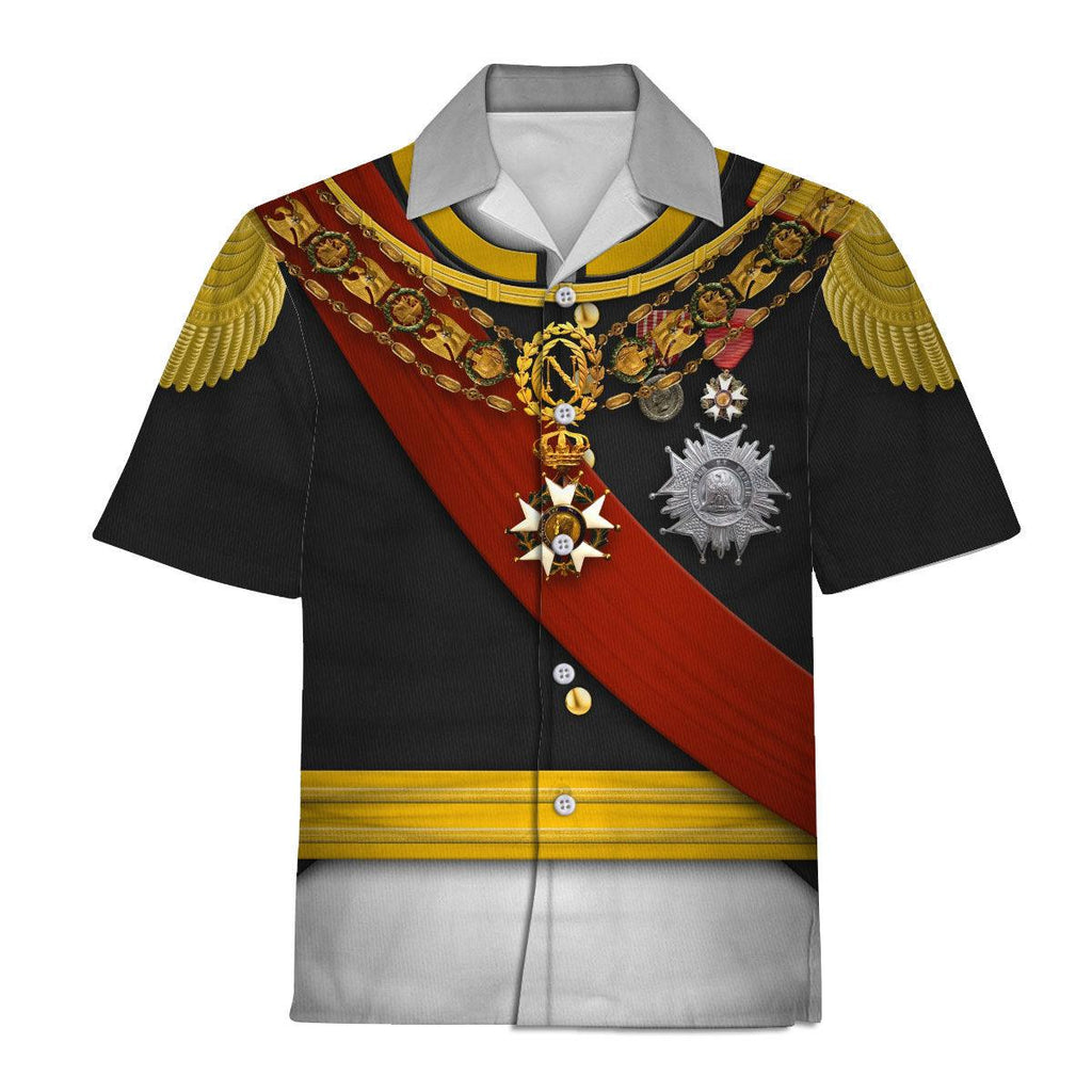 Oodiegang Napoleon III in Coronation Robes Uniform All Over Print Hoodie Sweatshirt T-Shirt Tracksuit - Oodiegang.com