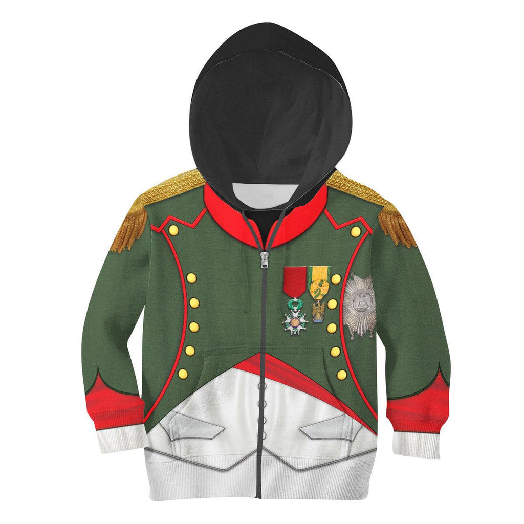 Oodiegang Napoleon In Chasseur-Cheval Reg Unisex Kid Tops - Oodiegang.com