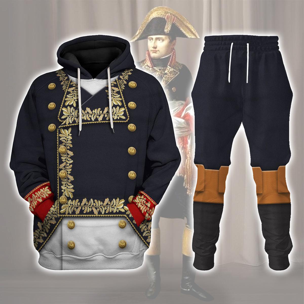 MakerHuman Napoleon in His General Uniform All Over Print Hoodie Sweat ...