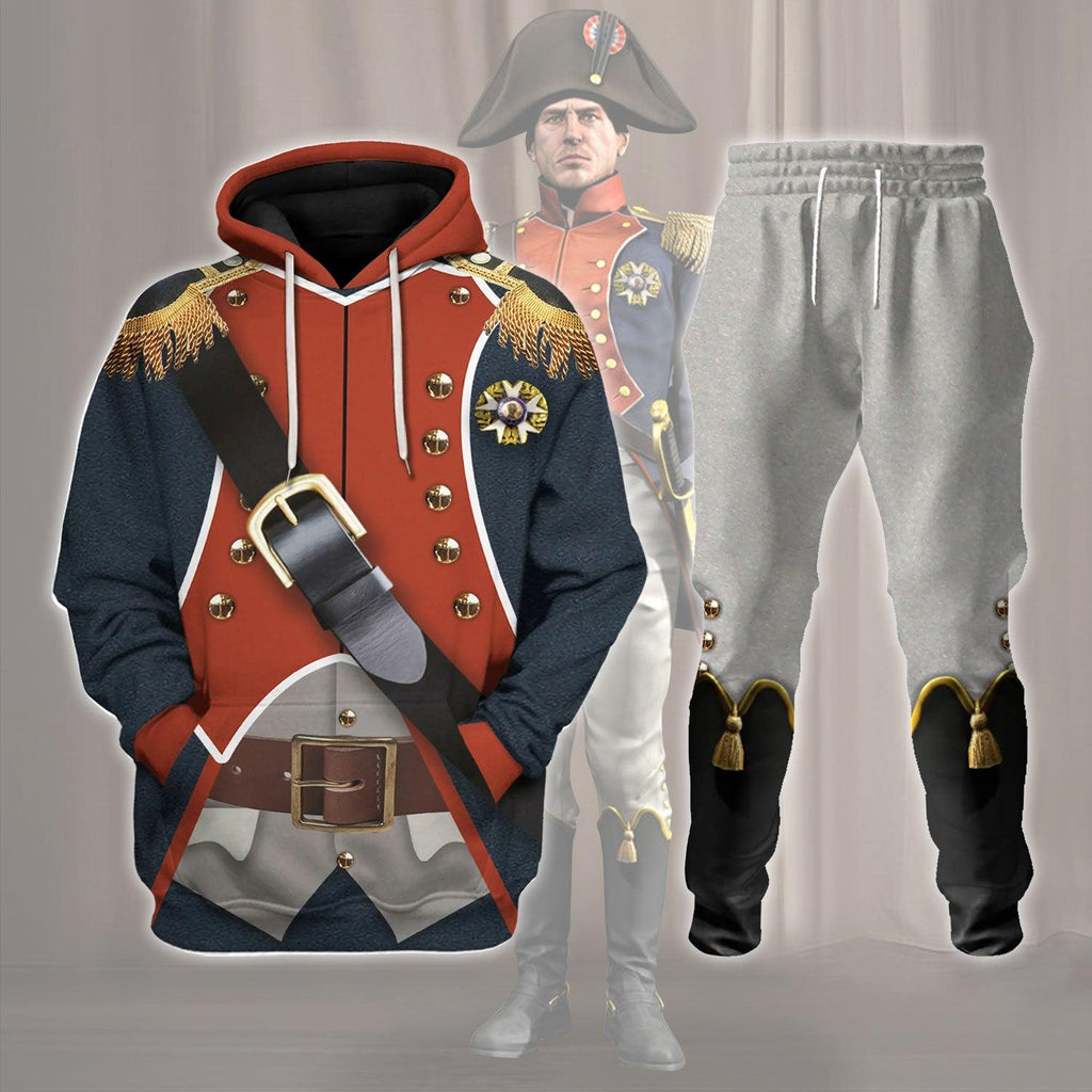 Oodiegang Napoleon Infantryman Costume Hoodie Sweatshirt T-Shirt Tracksuit - Oodiegang.com