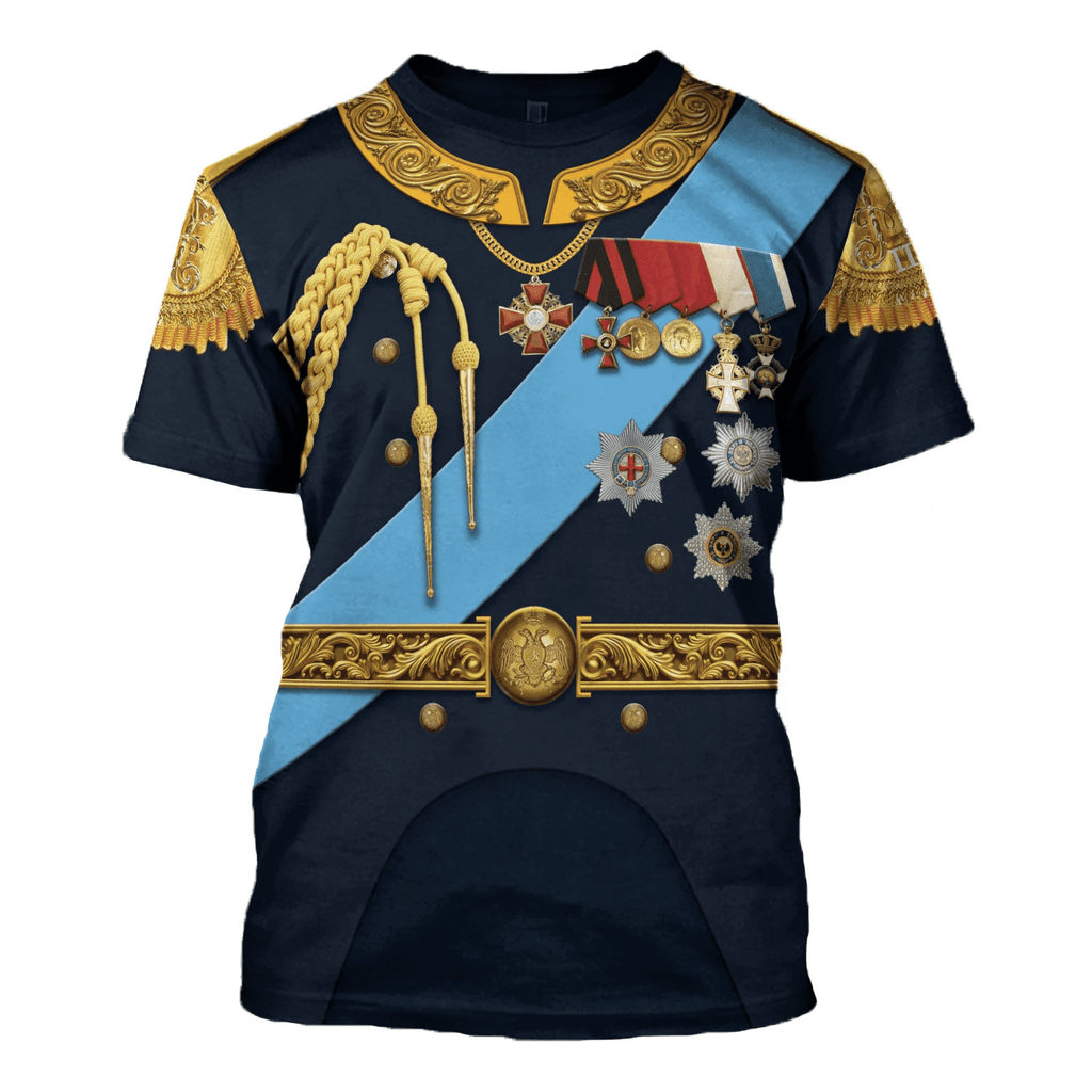 OodieGang Nicholas II of Russia Costume Hoodie Sweatshirt T-Shirt Tracksuit - OodieGang.com