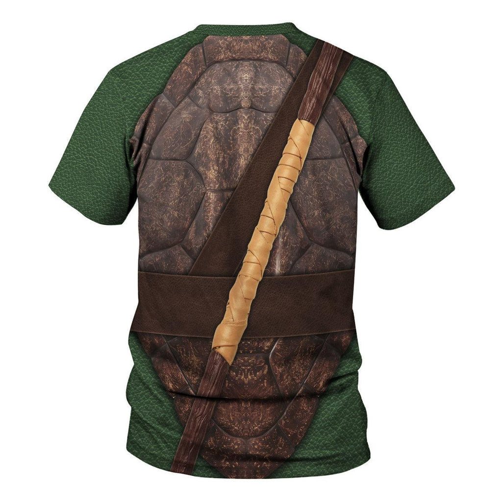 OodieGang Ninja Turtles Donatello Costume Hoodie Sweatshirt T-Shirt ZipHoodie Sweatpants - OodieGang.com