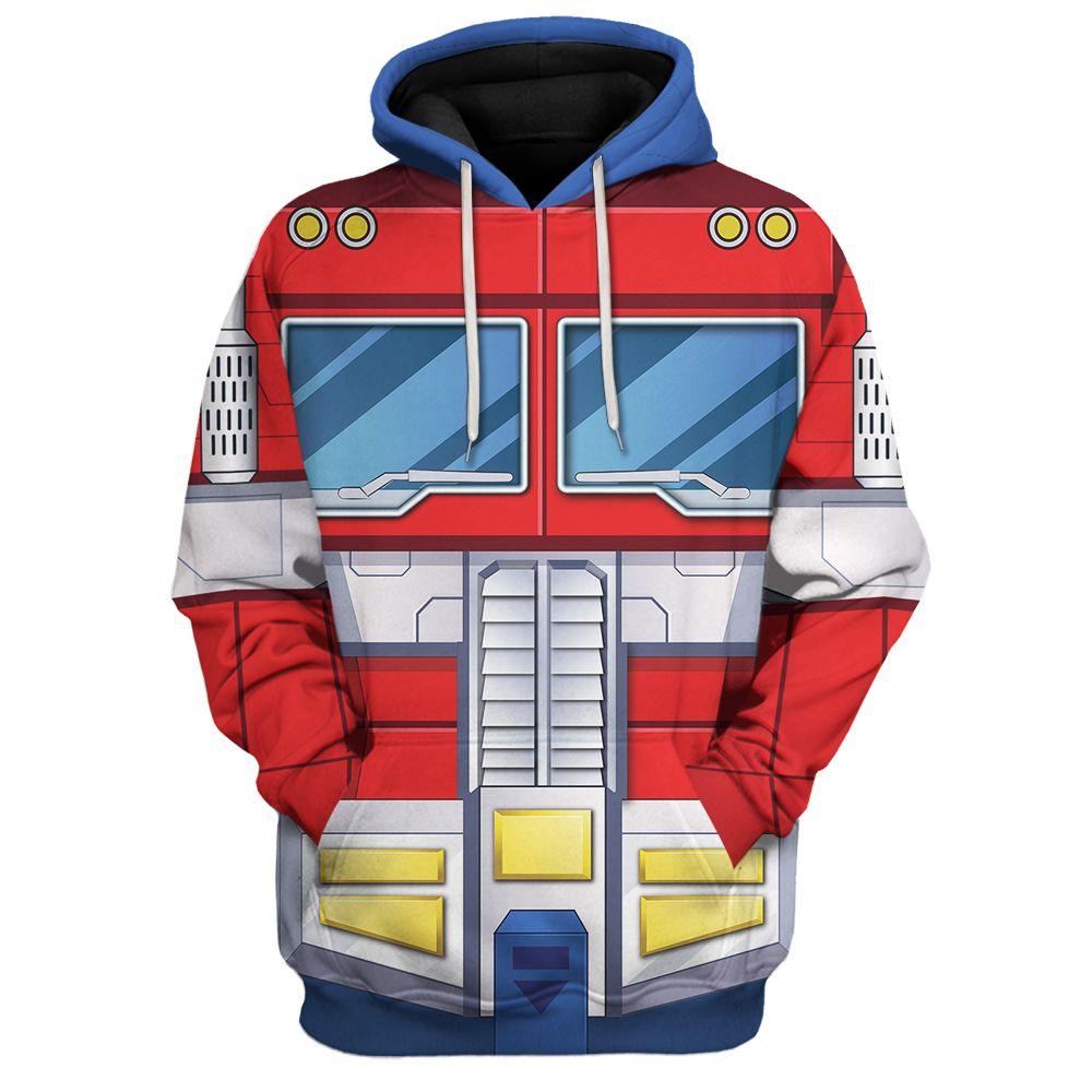 OodieGang Optimus Prime Costume Cosplay Hoodie Tracksuit - OodieGang