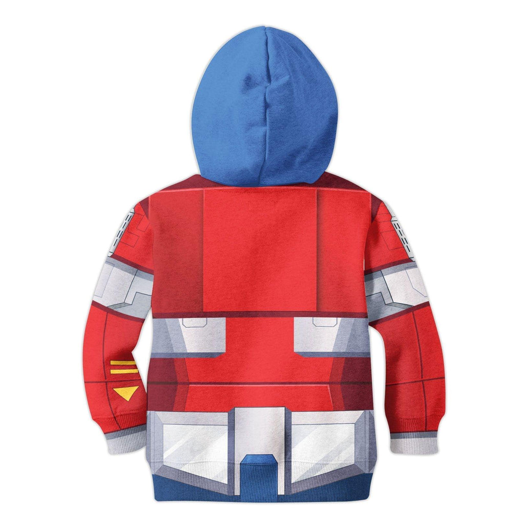 OodieGang Optimus Prime Kid Costume Cosplay Hoodie Sweatshirt T-Shirt - OodieGang.com