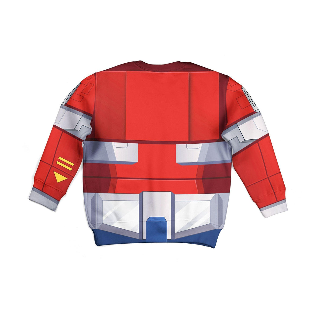 OodieGang Optimus Prime Kid Costume Cosplay Hoodie Sweatshirt T-Shirt - OodieGang.com