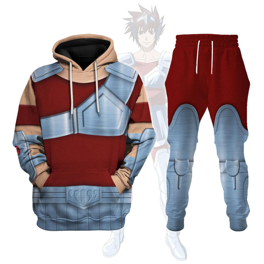 Oodiegang Pegasus Tenma Saint Seiya Costume Hoodie Sweatshirt T-Shirt Tracksuit - DucG