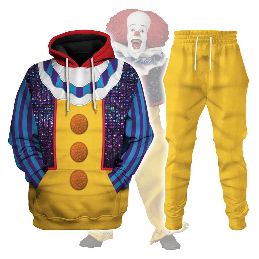 Oodiegang Pennywise 1990 Costume Hoodie Sweatshirt T-Shirt Tracksuit - Oodiegang.com