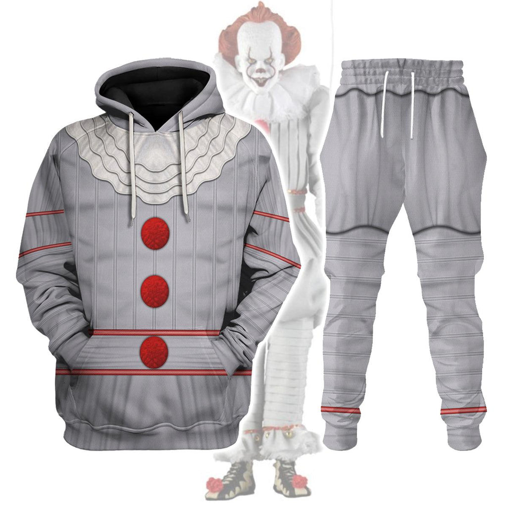 Oodiegang Pennywise Costume Hoodie Sweatshirt T-Shirt Tracksuit - Oodiegang.com