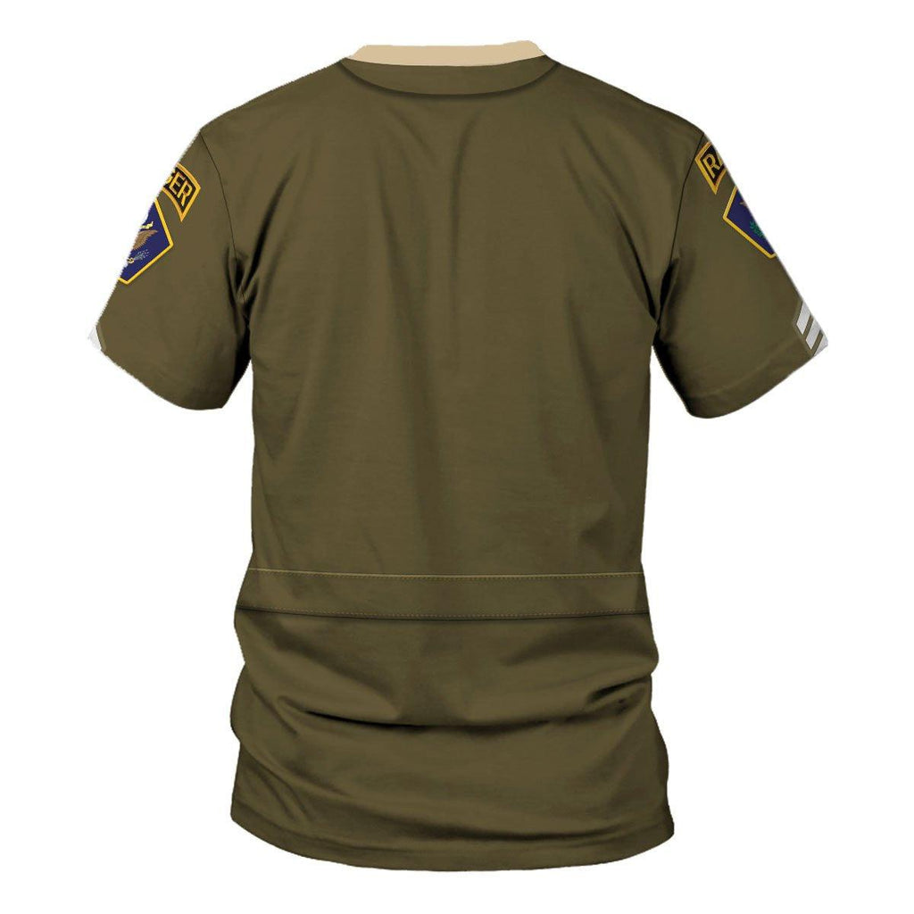 OodieGang Personalized Rank and Branches ENLISTED Army Green Service Costume Hoodie Sweatshirt T-Shirt Tracksuit - OodieGang.com