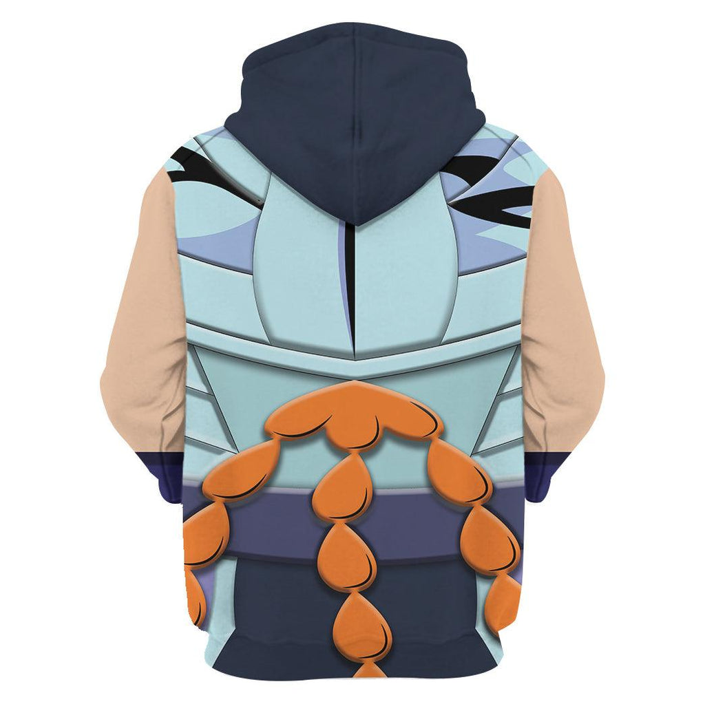 Oodiegang Phoenix Ikki Omega Saint Seiya Costume Hoodie Sweatshirt T-Shirt Tracksuit - DucG