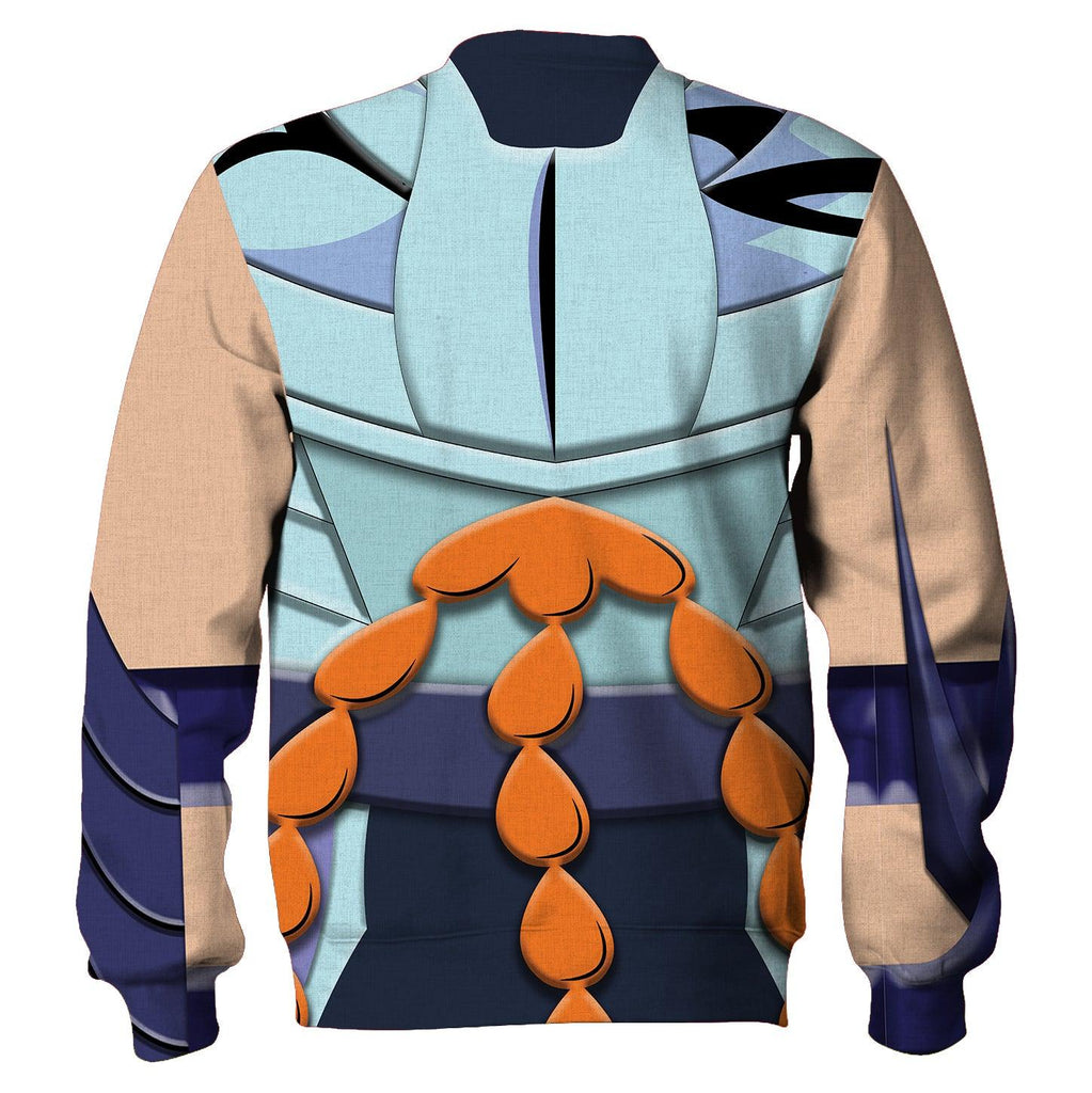 Oodiegang Phoenix Ikki Omega Saint Seiya Costume Hoodie Sweatshirt T-Shirt Tracksuit - DucG