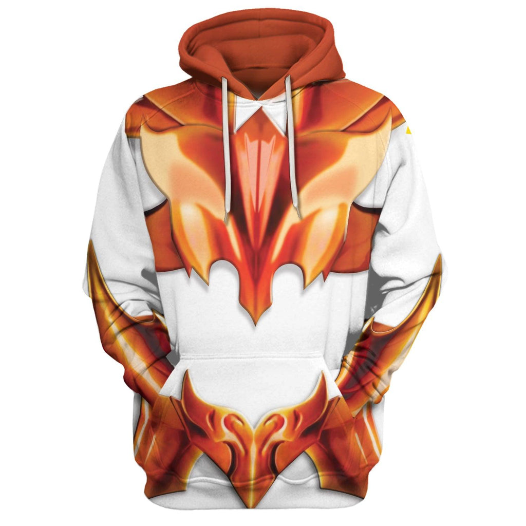 Oodiegang Phoenix Ikki Saint Seiya Costume Hoodie Sweatshirt T-Shirt Tracksuit - DucG