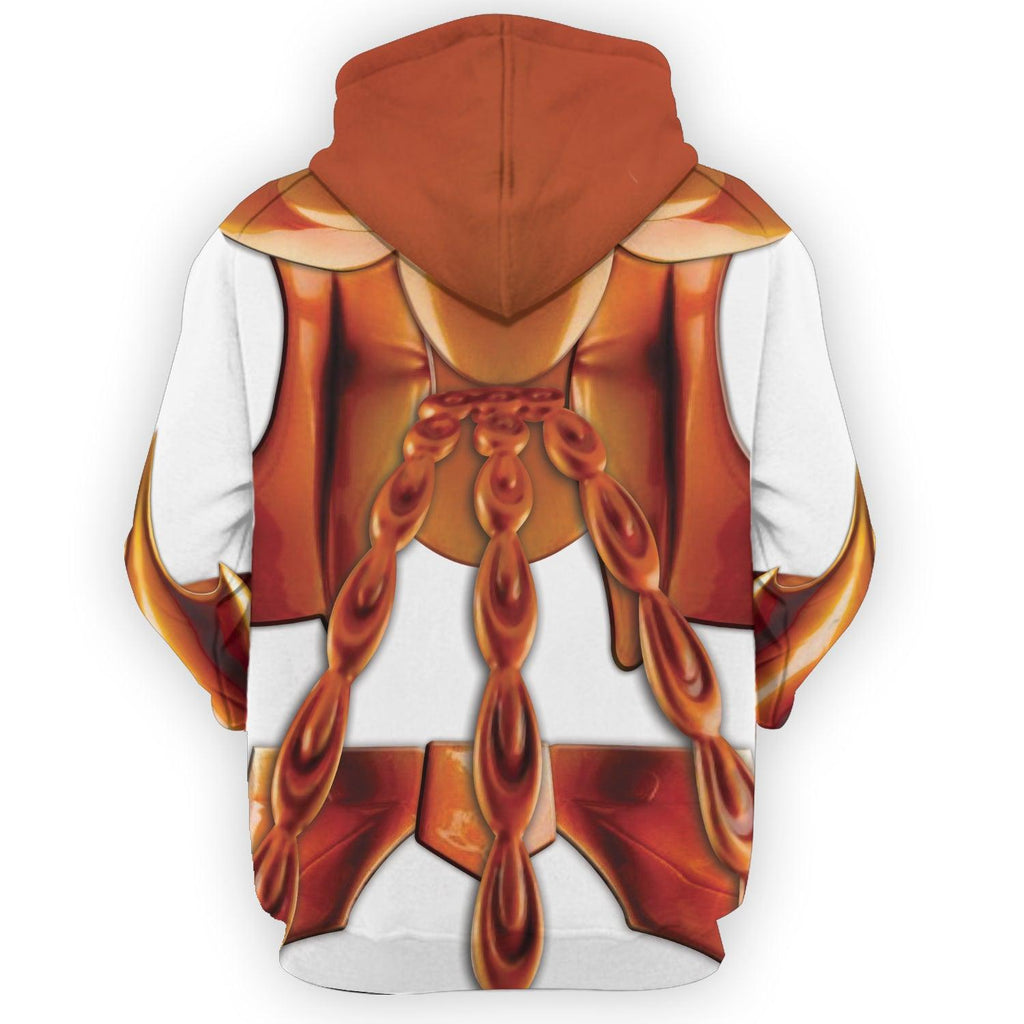 Oodiegang Phoenix Ikki Saint Seiya Costume Hoodie Sweatshirt T-Shirt Tracksuit - DucG