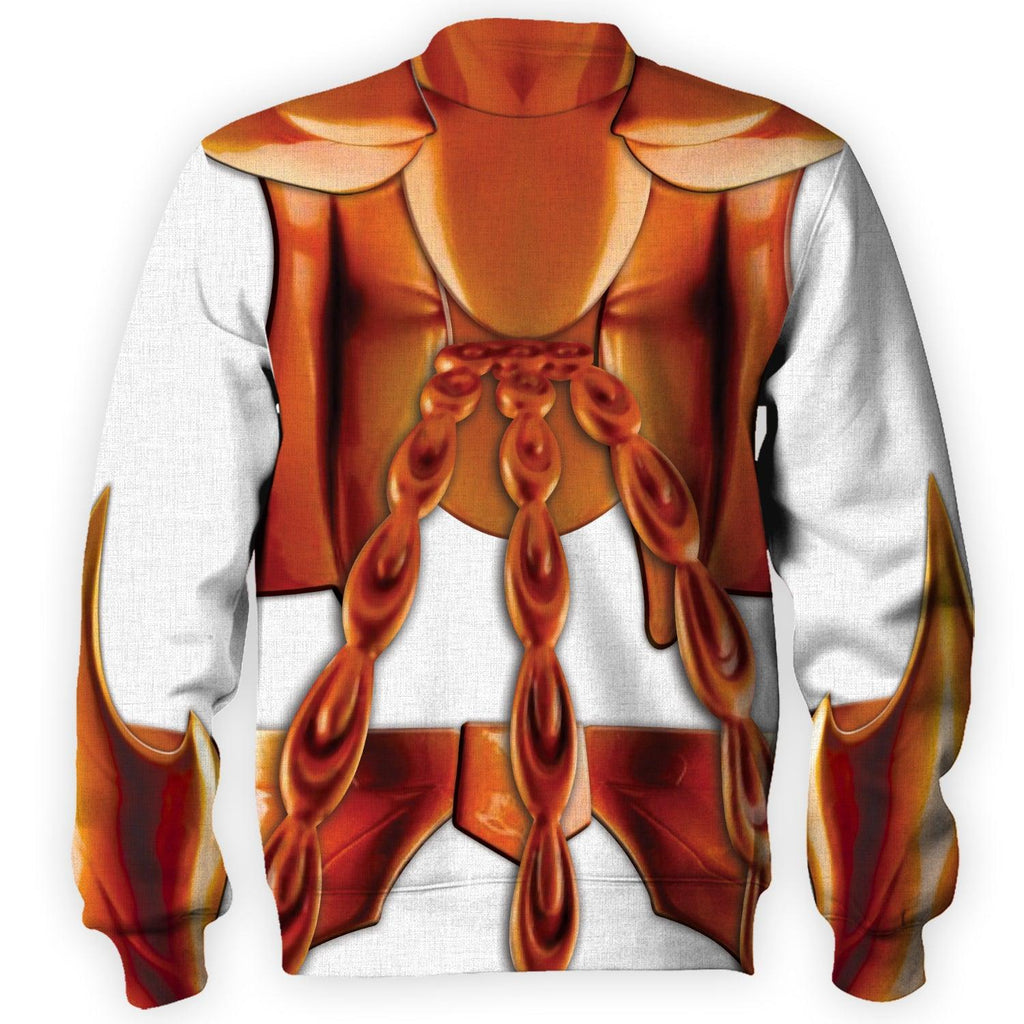 Oodiegang Phoenix Ikki Saint Seiya Costume Hoodie Sweatshirt T-Shirt Tracksuit - DucG