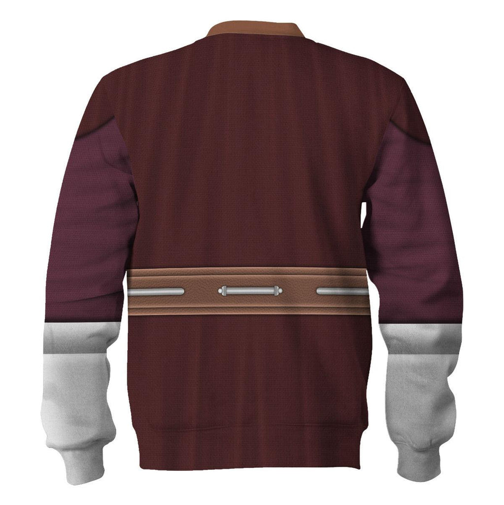 OodieGang Plo Koon Costume Hoodie Sweatshirt T-Shirt Sweatpants - OodieGang.com