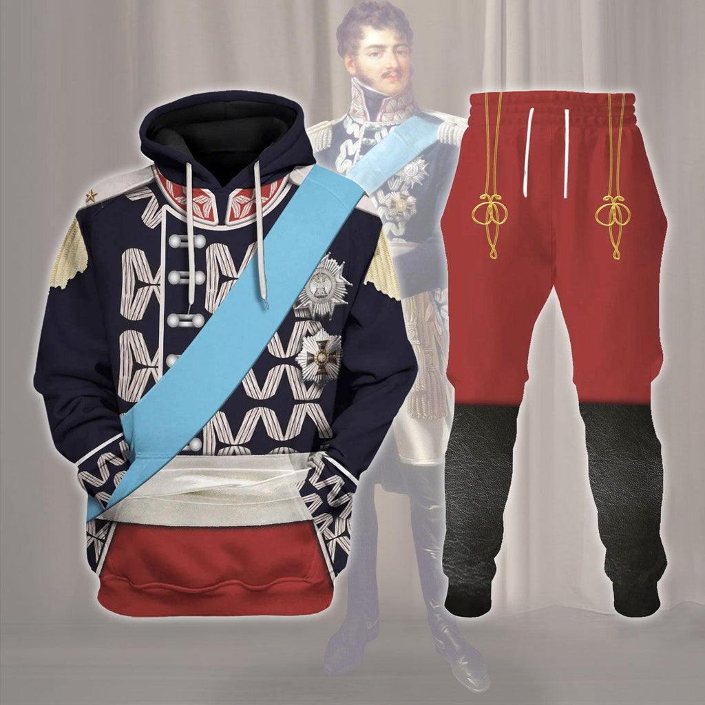 OodieGang Polish General Jozef Poniatowski Costume Hoodie Sweatshirt T-Shirt Tracksuit - OodieGang.com