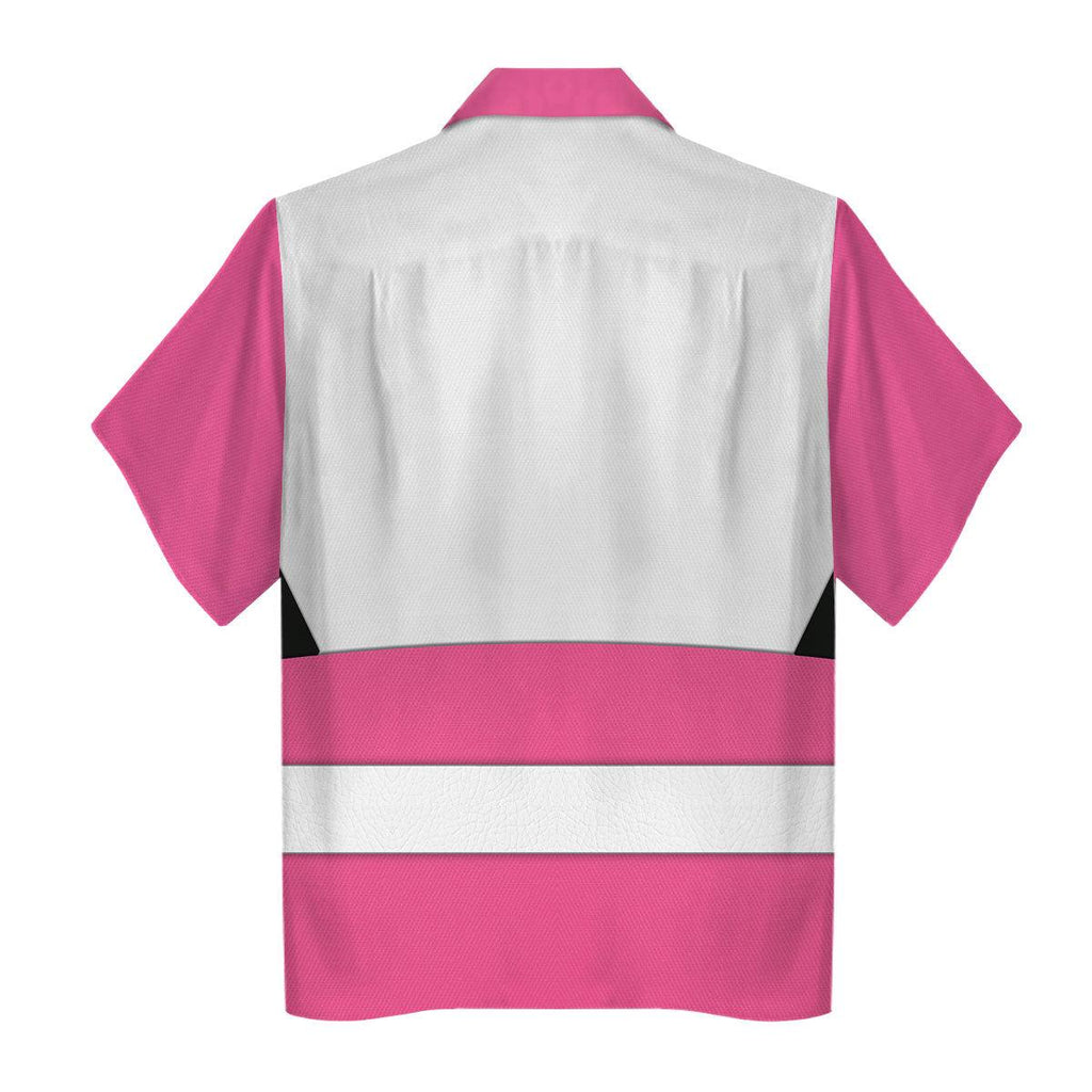 OodieGang Power Rangers Lost Galaxy Pink Costume Hoodie Sweatshirt T-Shirt Tracksuit - OodieGang.com